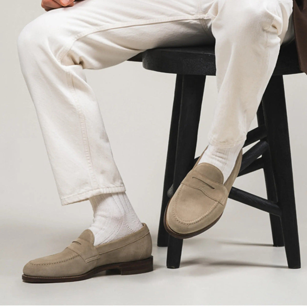 Loake Imperial loafer - sand suede