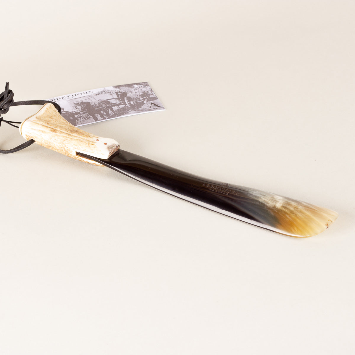 Abbeyhorn Shoe horn stag handle - 305mm (12")