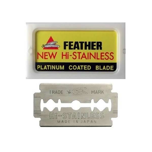 Feather Double edge razor blades - set of 10