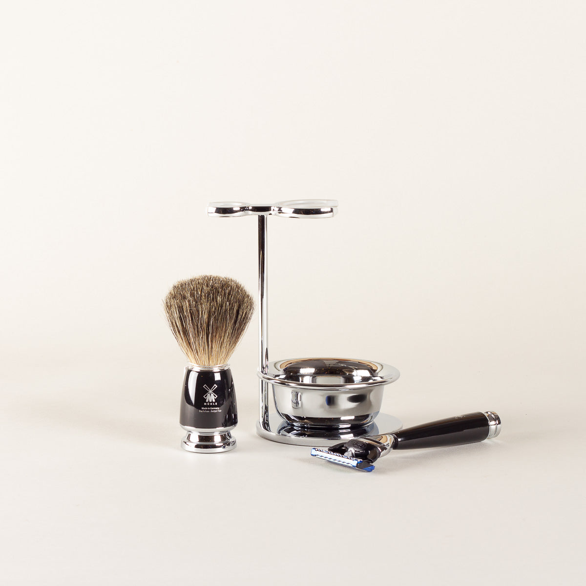 Mühle Fusion shaving set Rytmo (black)