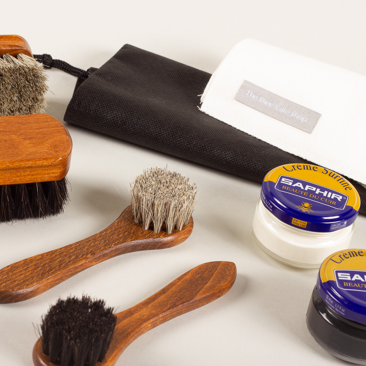 Saphir shoe care set - shoe cream basic