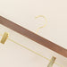 The Shoe Care Shop Trouser bar hanger set - walnut with clips