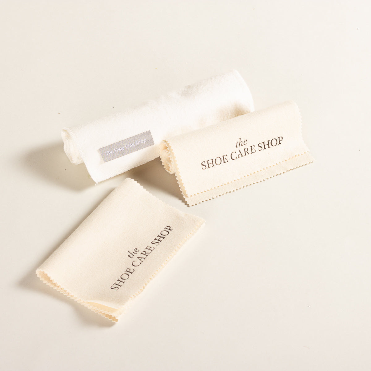 The Shoe Care Shop Applicator and polishing cloths - set of 3