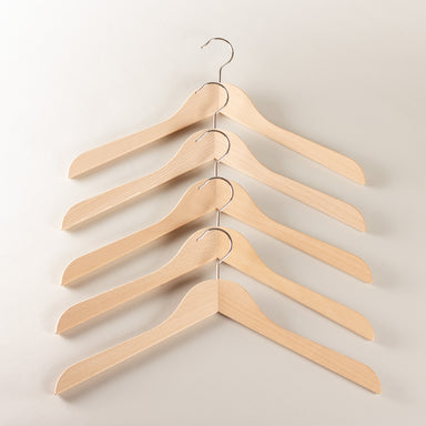 The Shoe Care Shop Shirt hanger set - unvarnished