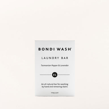 Bondi Wash Laundry bar Tasmansian pepper & lavender 100g